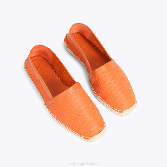 Kurt Geiger hombres isaac londres 2LPR494 | calzados naranja